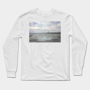 Channel Lighthouse Presque Isle Erie Pennsylvania Long Sleeve T-Shirt